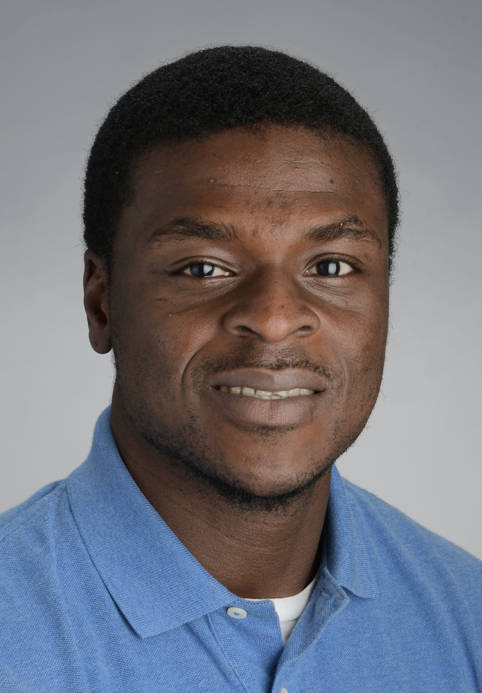 man wearing blue shirt